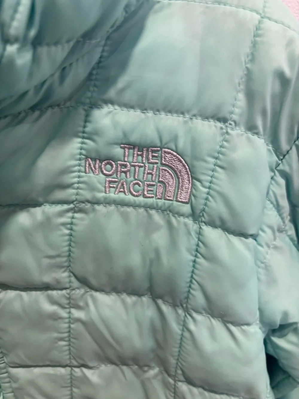 The North Face Kids Mint Quilted Insulated One-Piece Bunting